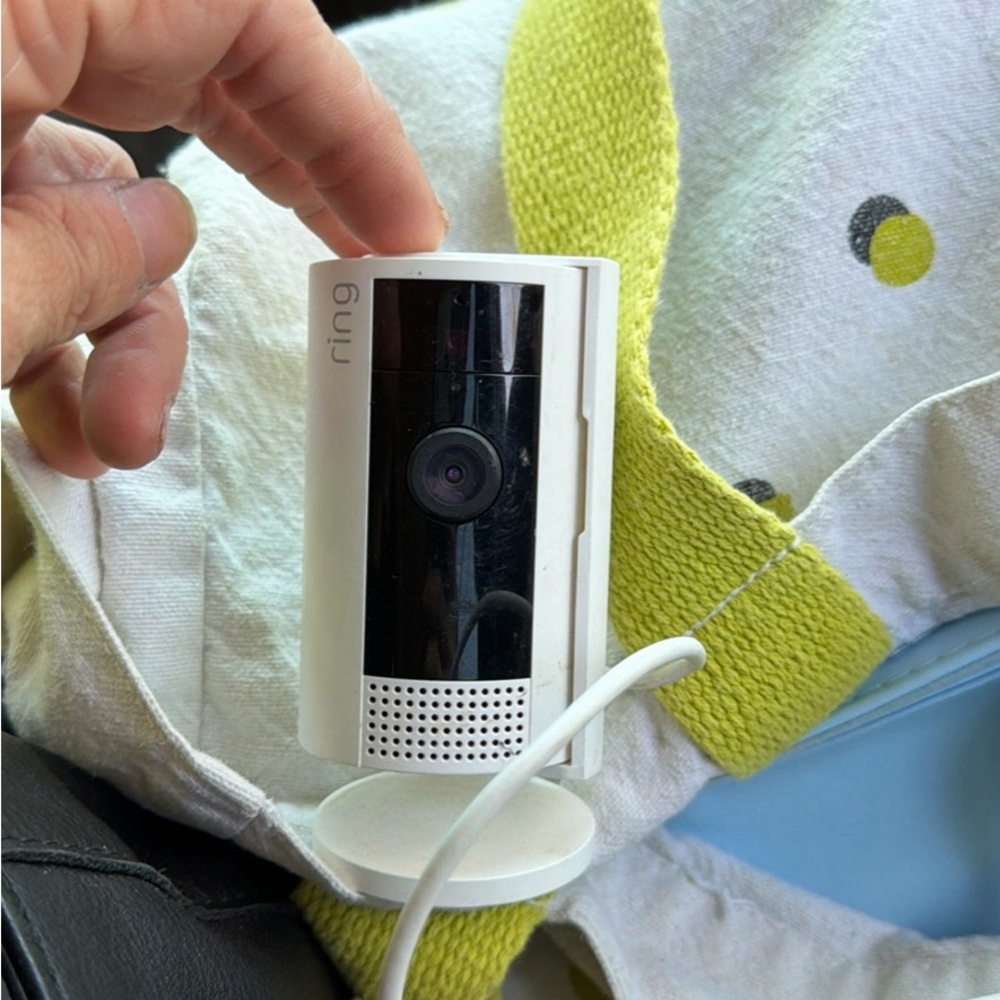 Ring Indoor Camera in White and Black